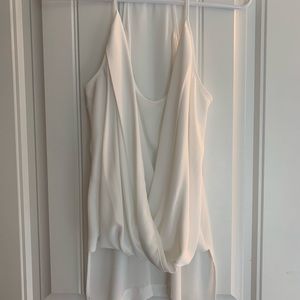 White Sleeveless Top
